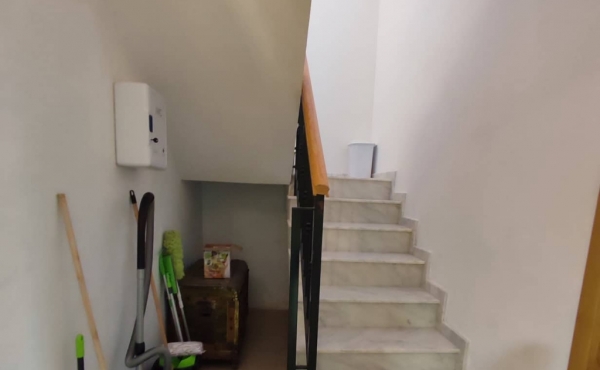 storage under stairs