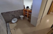 second bathroom started