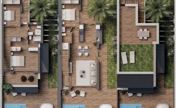 3 Bedroom 3 Bathroom villa in san pedro del pinatar